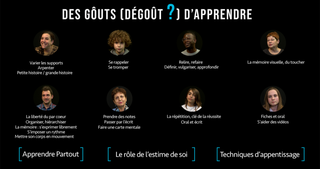 Des goûts (dégoût ?) d’apprendre